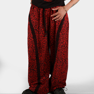 Wine Leopard Sweatpants