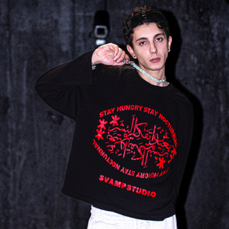 SVAMP ARABIC RETRO SWEATSHIRT - NightFeed