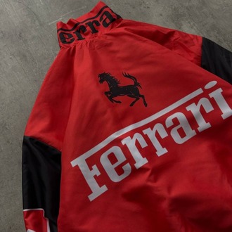 BOMBER VINTAGE KIRMIZI F1 CEKET