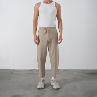 Bej Basic Jogger