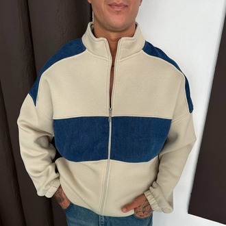 Oversize Desenli Ceket