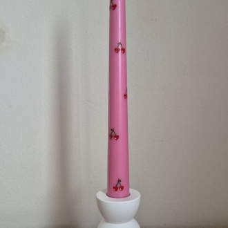 Cherry şamdan mum