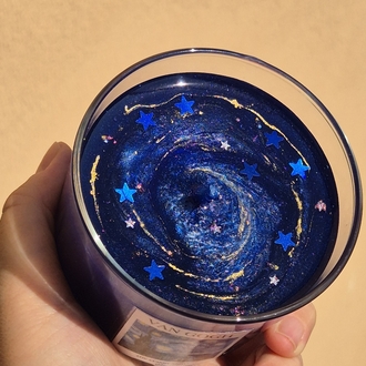 Van Gogh yıldızlı gece mum