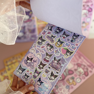 Kuromi/Capy Bara / My Melody 100 lü sticker