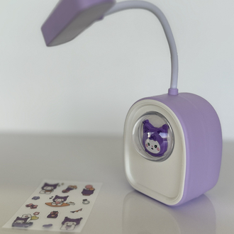 Kuromi Masa Lambası (Stickerlı)