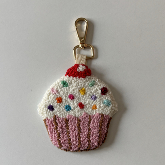 Cupcake Anahtarlık