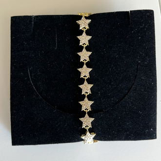 çelik yıldız yolu gold bileklik