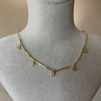 çelik cleef ezme model kolye