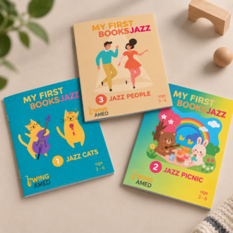 Boyama Kitabı Set - "My First Jazz Books"
