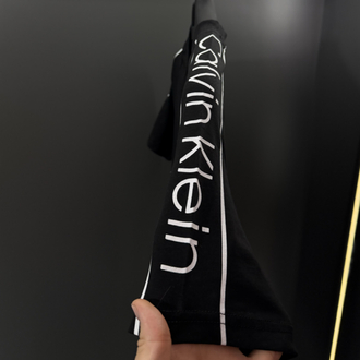Calvin Klein Premium Yakalı T-shirt Siyah