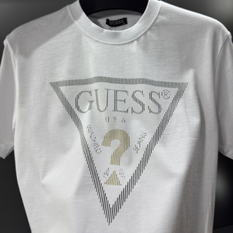 Guess Premium T-Shirt Beyaz
