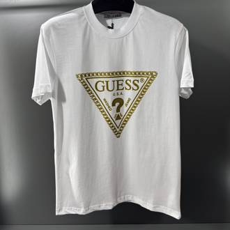 Guess Premium T-Shirt Beyaz