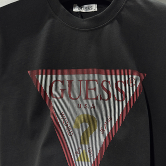 Guess Premium T-Shirt Siyah