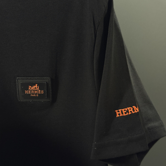 Hermes Premium T-Shirt Siyah