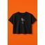 Gorillaz İkonik Kuru Kafa Crop Top T-Shirt