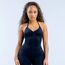 DFYNE Ruched Halter Neck Tank - Siyah