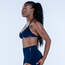 DFYNE Lacivert Impact Strappy Bra - Şekillendirici Spor Bra