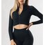 Alphalete Fermuarlı Crop Ceket