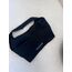 EXALTED Çift Kat Süngerli Strapless Spor Bra - Siyah