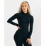 Alphalete Yarım Fermuarlı Body