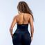 DFYNE Ruched Halter Neck Tank - Siyah