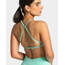 Teveo Mint Yeşili Lift Spor Bra - Seamless ve Şık Tasarım