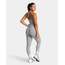 Teveo Açık Gri Lift Leggings - Push Booty Etkili Şekillendirici Spor Tayt