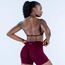 DFYNE Bordo Impact Strappy Bra - Destekleyici Spor Bra