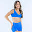 DFYNE Elektrik Mavisi Impact Scoop Back Bra - Spor Bra
