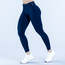 DFYNE Lacivert Impact Leggings - Şekillendirici ve Scrunch Detaylı Spor Tayt