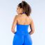 DFYNE Halter Neck Seamless Tank - Mavi