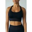 EXALTED Halter Neck Siyah Crop Top