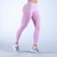 DFYNE Seamless Scrunch Tayt - Baby Pink