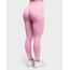 OACE Yüksek Bel Scrunch Detaylı Pembe Seamless Tayt