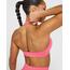 Oner Active Halter Seamless Bra - Pembe