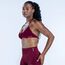 DFYNE Bordo Impact Strappy Bra - Destekleyici Spor Bra