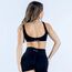 DFYNE Siyah Impact Scoop Back Spor Bra