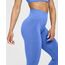 Oner Active Seamless Yüksek Bel Spor Tayt - Mavi