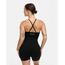 Oace Kadın Seamless Siyah Spor Tulum