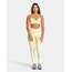 Teveo Butter Yellow Lift Leggings - Yüksek Bel Şekillendirici Performans Taytı