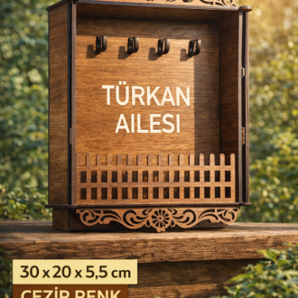 Kişiye Özel Aile Anahtarlık Askılığı