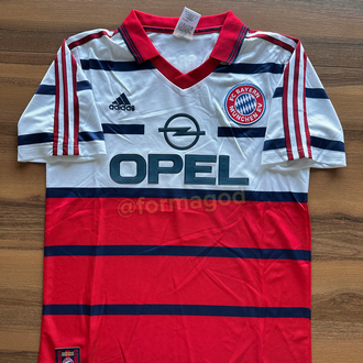 Bayern Münih 1998/2000 Retro Premium Kalite Deplasman Forma