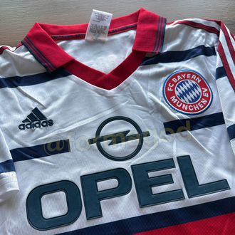 Bayern Münih 1998/2000 Retro Premium Kalite Deplasman Forma