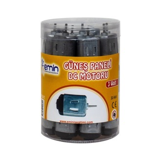 Solar (VARİSTÖR) DC Motor 3 Wolt