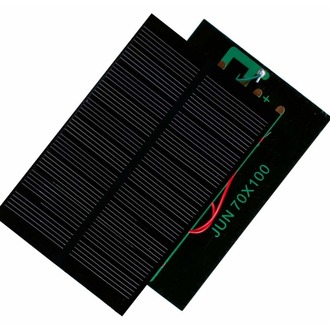 Güneş Paneli 7X10 CM 6Wolt 1 Amper