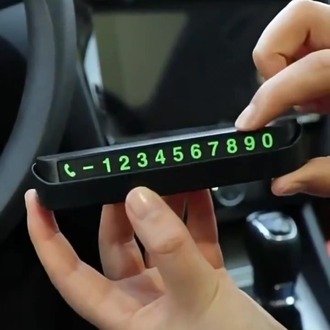 Fosforlu Otomobil Park Numaratörü Aç Kapa Numaratör Telefon Numarası Araba Parktel Numaralık