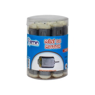 Mini DC Motoru 3 Wolt