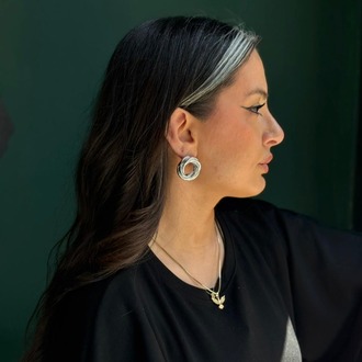 Tabir Gümüş Küpe