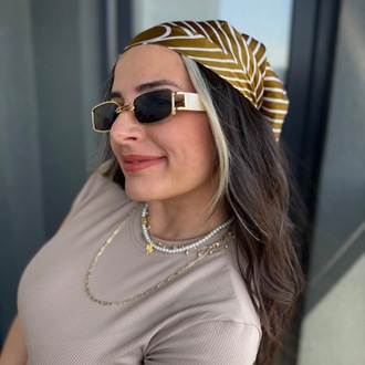 Tabir Bandana Kahverengi
