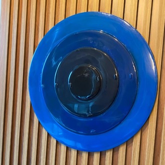 “Mavi Derinlik” – 40 cm El Yapımı Epoksi Duvar Tablosu